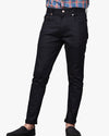 Tech Stretch Black Jeans
