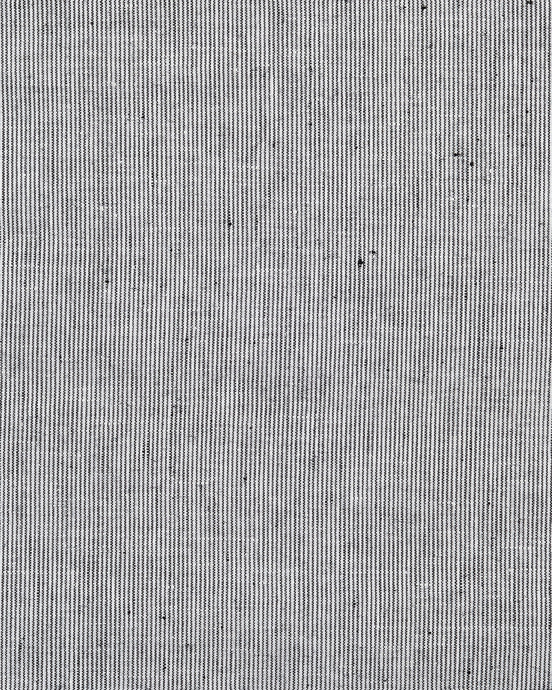 Linen: Black White Thin Dress Stripes