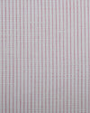 Cotton Linen: Light Pink Stripes On White