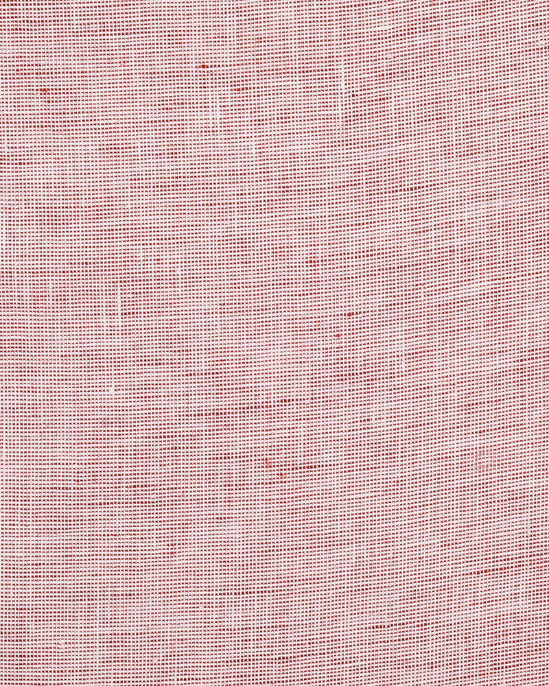Linen: Red End on End