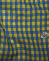 Linen: Yellow Blue Gingham