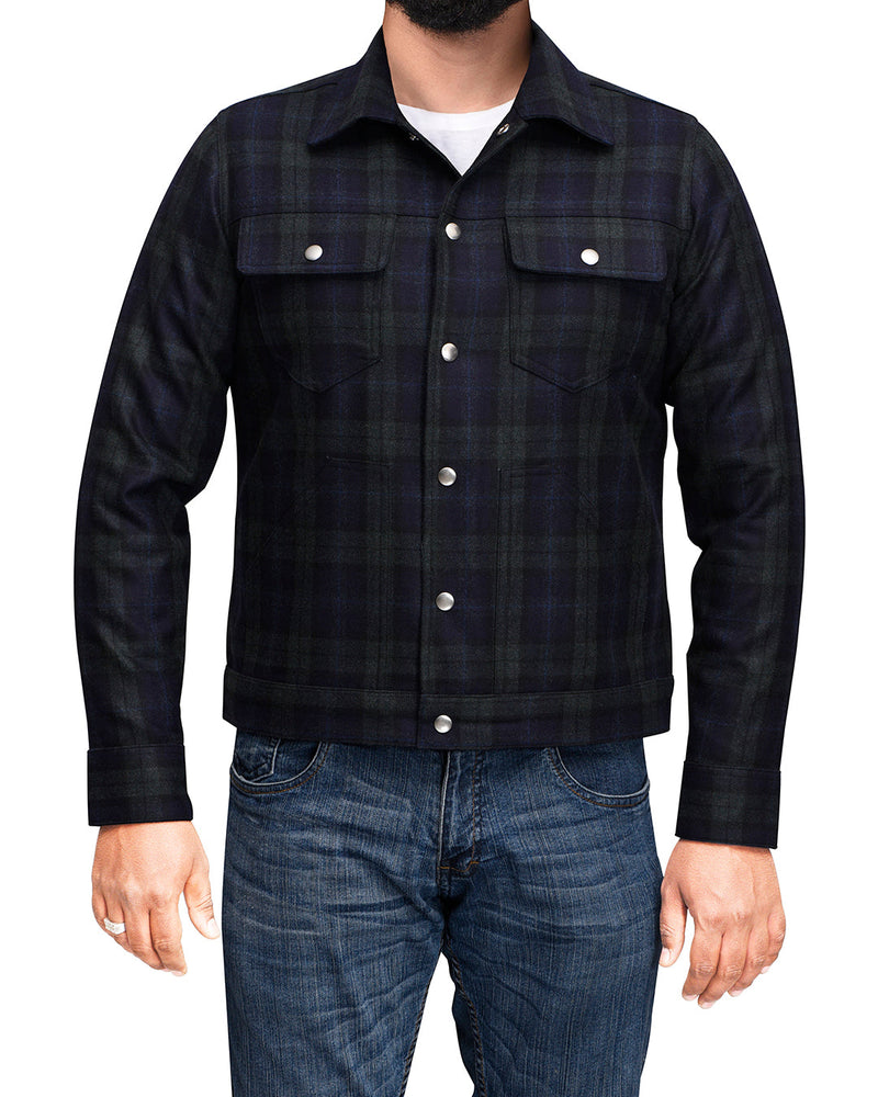 VBC Wool: Jacke mit Tartan-Karos von Black Watch