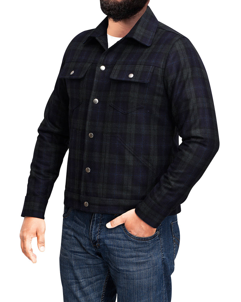 VBC Wool: Jacke mit Tartan-Karos von Black Watch