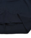 Marineblaues Langarm-Poloshirt aus Merinowolle von EZS