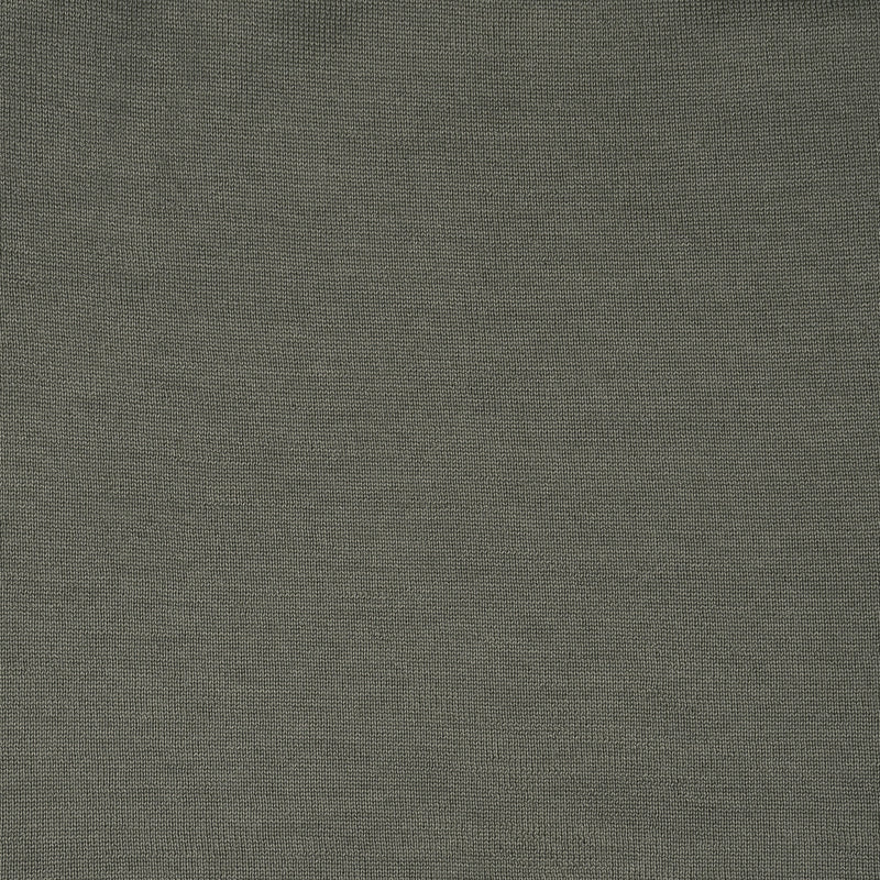 EZS Merino Wool Pale Olive  Long Sleeve Polo