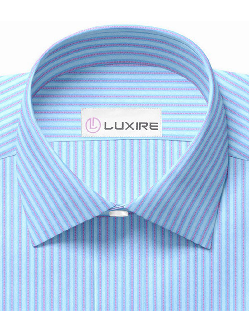 Luxire Privilege Collection Dezente Streifen auf Blau