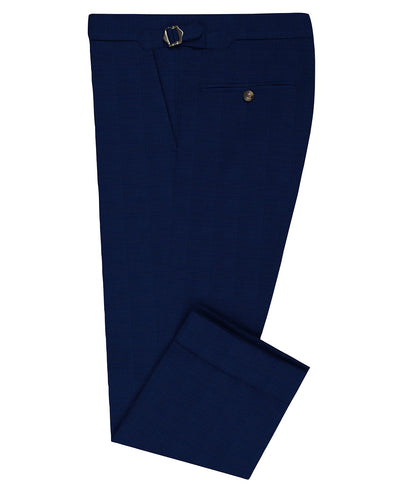 Drago: Super 160s Royal-Blue Prince of Wales Checks