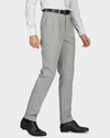Pleated Dark Grey Dress Pant