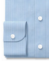 Hellblauer Dobby-Chambray