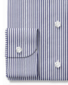 Dark Navy Oxford Stripe