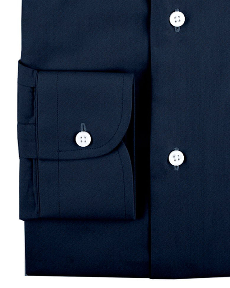 Leistungspolo: Navy, 4-Wege-Stretch