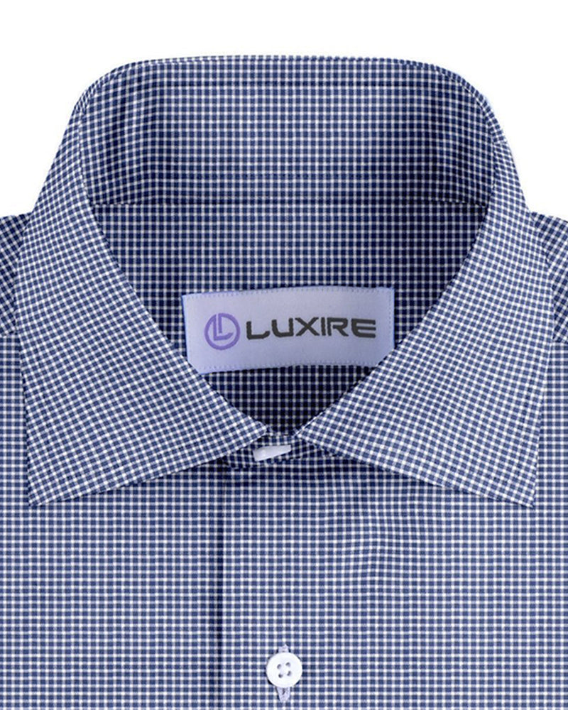 Marine Mikro-Gingham