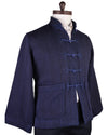 Indigo schwere Sashiko-Jacke