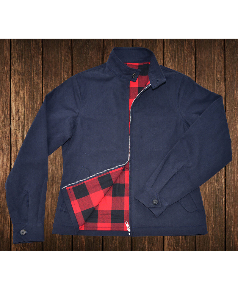 Luxuriöse Harrington-Jacke