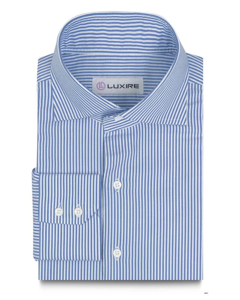 Blue White Dress Stripes