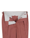Gurkha Pant in Dugdale Cotton Brick Red Twill