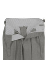 Gurkha Pant in EThomas Wool Cashmere: Light Grey Wool