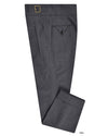 Gurkha Pant in Dugdale New Fine Worsted Tropical Wool - Grey