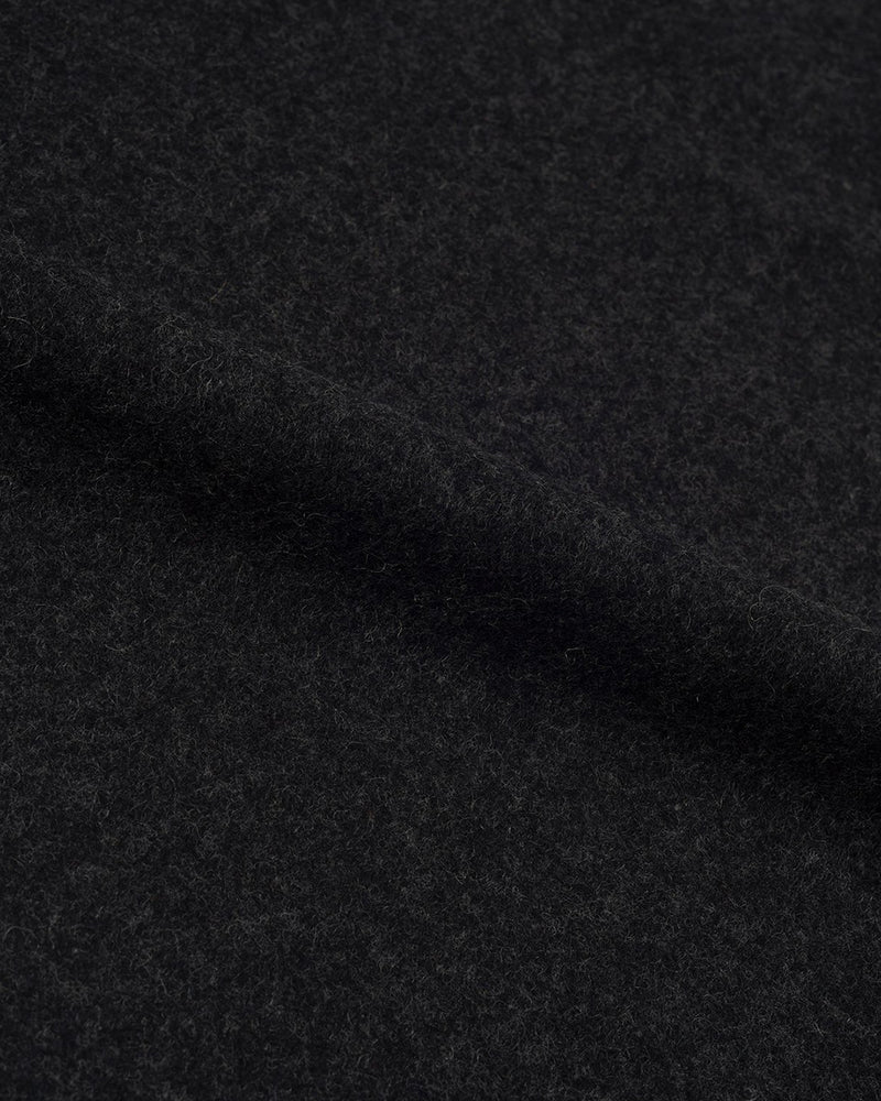 Vest in Charcoal Grey 100% Wool Flannel