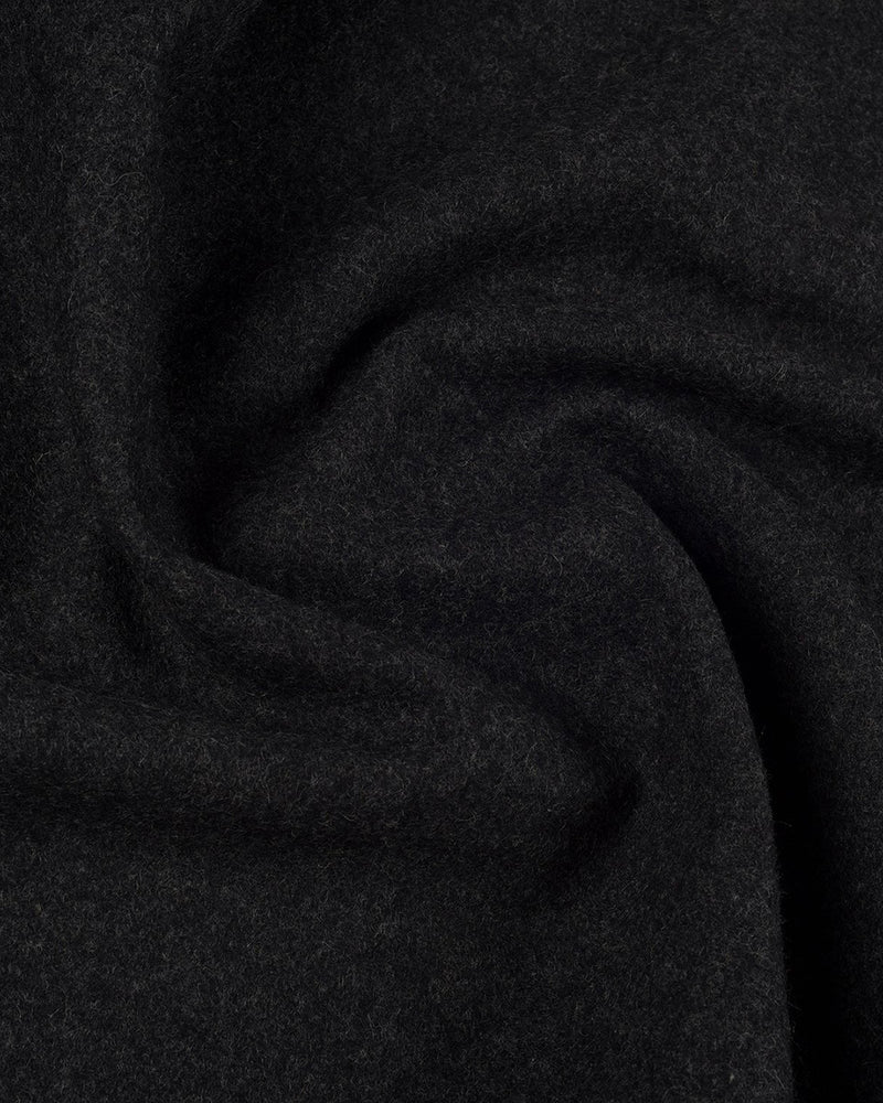 Vest in Charcoal Grey 100% Wool Flannel