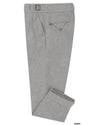 Gurkha Pant in Grey Wool Flannel