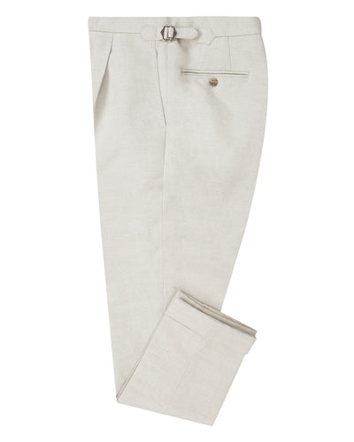 Linen: Heavy Vintage Cream Birdseye