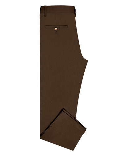 Genoa Chino Pant Coffee Brown